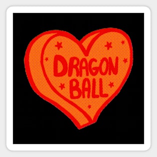 Dragon Ball Love Heart Vegeta Magnet